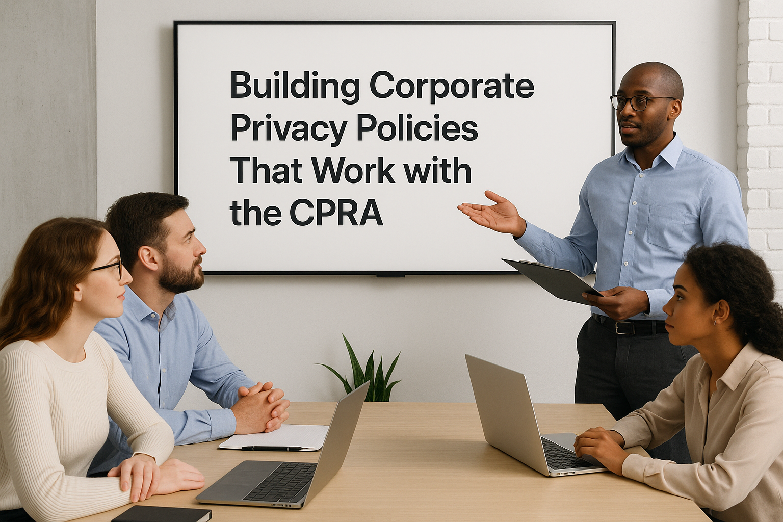 Corporate Privacy Policies Team Discussion