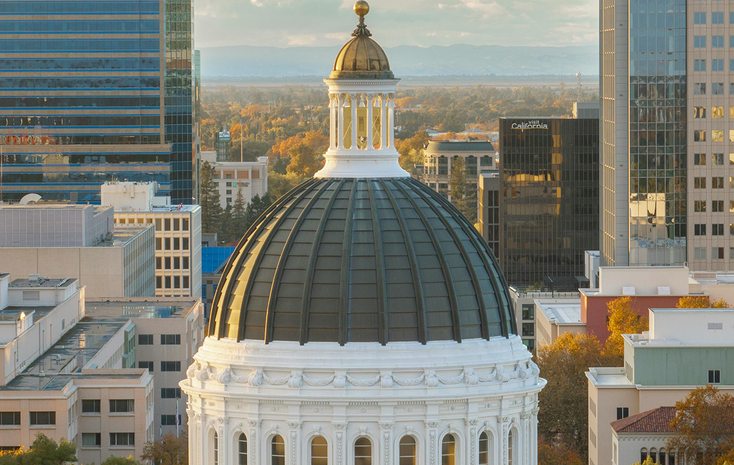 California State and Local Government cityscape image for 7 day free trial