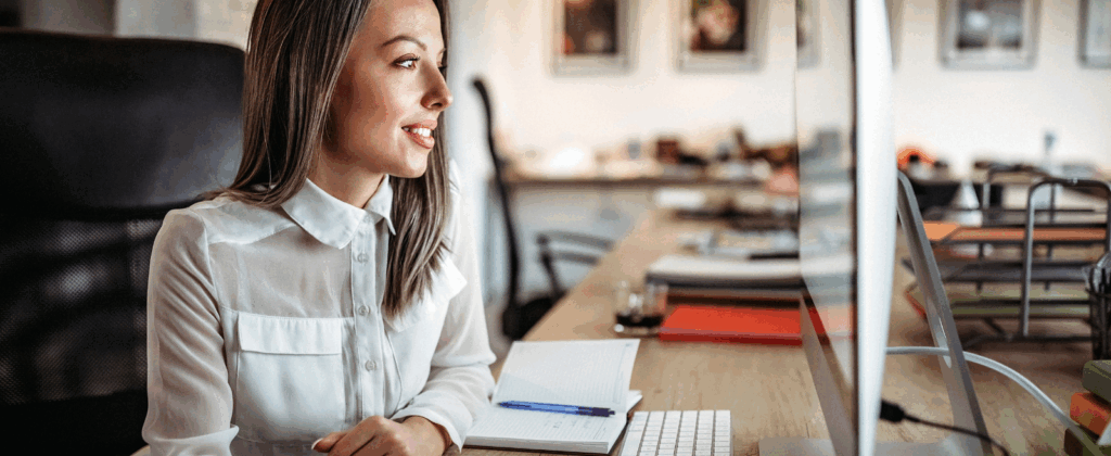Using Historical Case Law to Inform Modern Legal Practice lawyer at desk on laptop